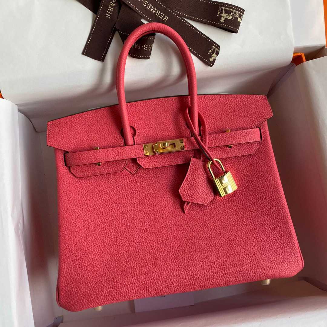 Hermes Birkin 30 Fjord Leather Handbag （25-20-13CM） - 