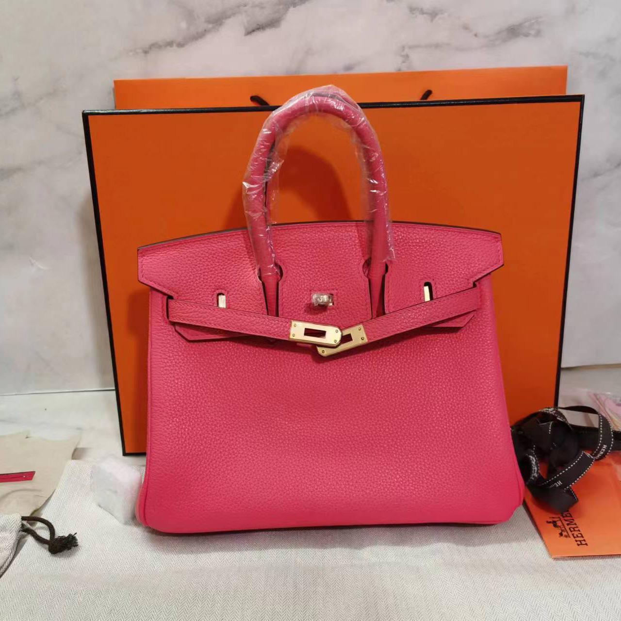 Hermes Birkin 30 Fjord Leather Handbag （25-20-13CM） - PerfectKickZ