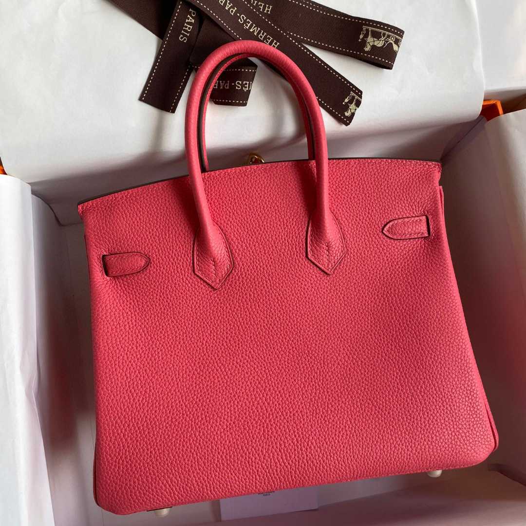 Hermes Birkin 30 Fjord Leather Handbag （25-20-13CM） - 