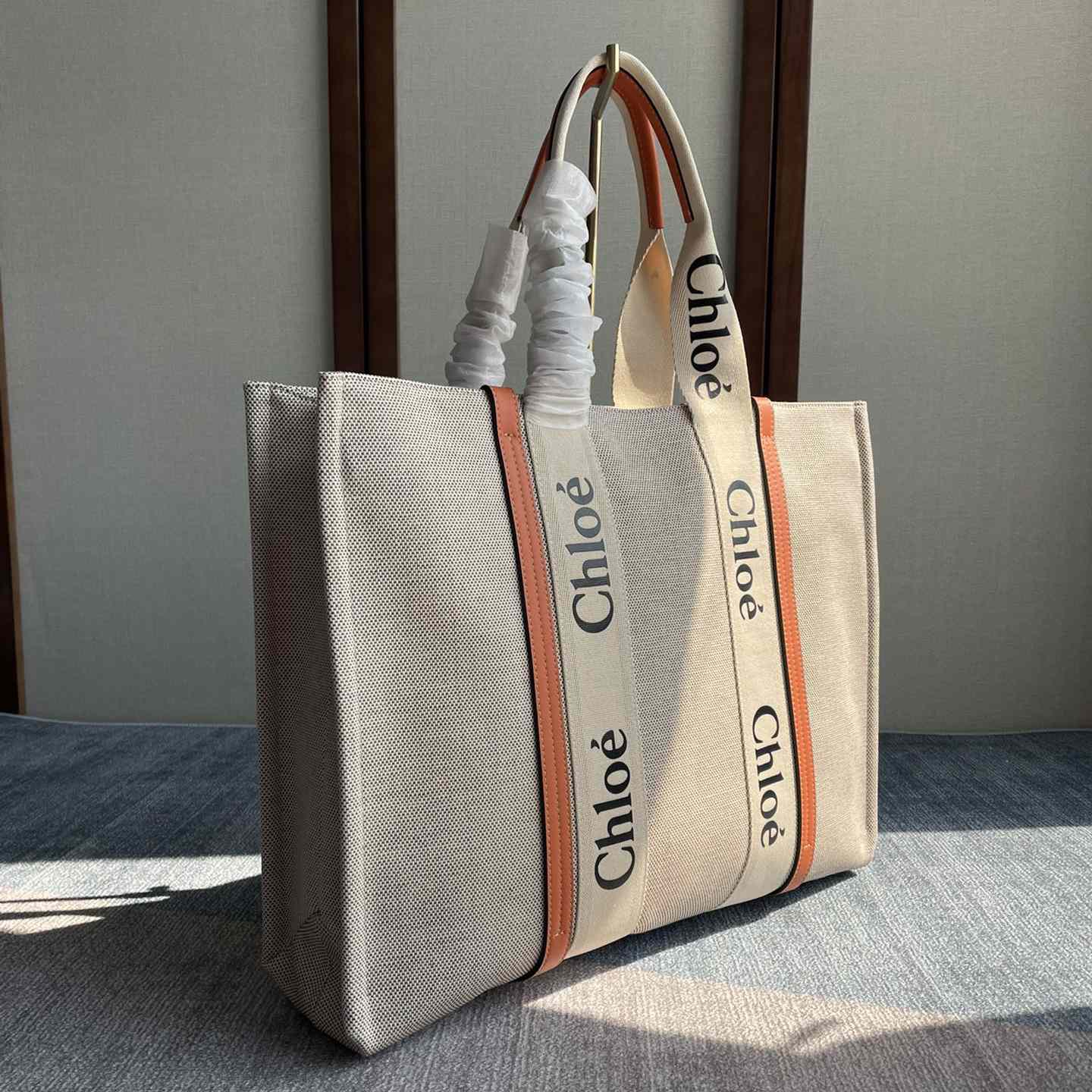 Chloe Large Woody Tote Bag(45-33-13 cm) - PerfectKickZ