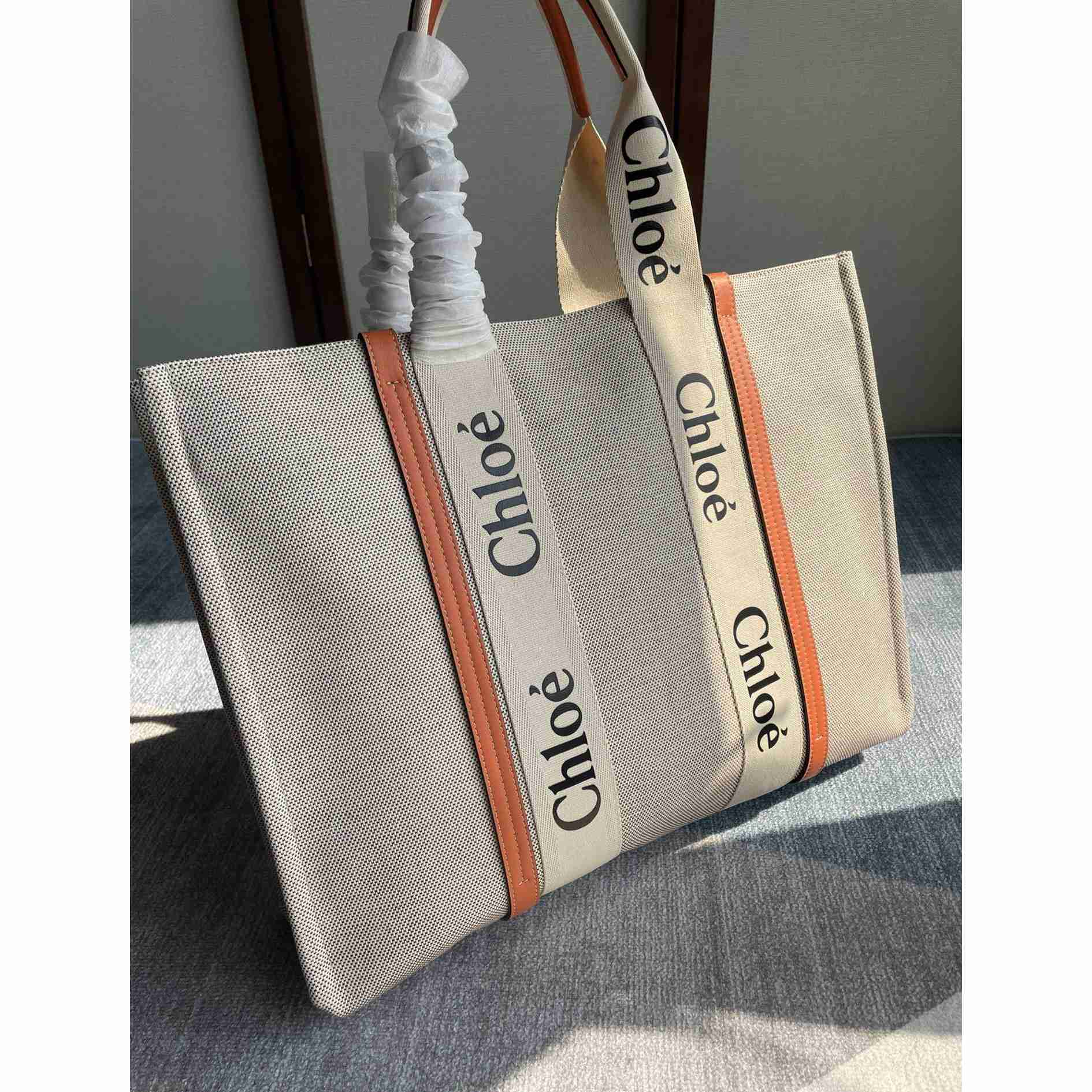 Chloe Large Woody Tote Bag(45-33-13 cm) - PerfectKickZ