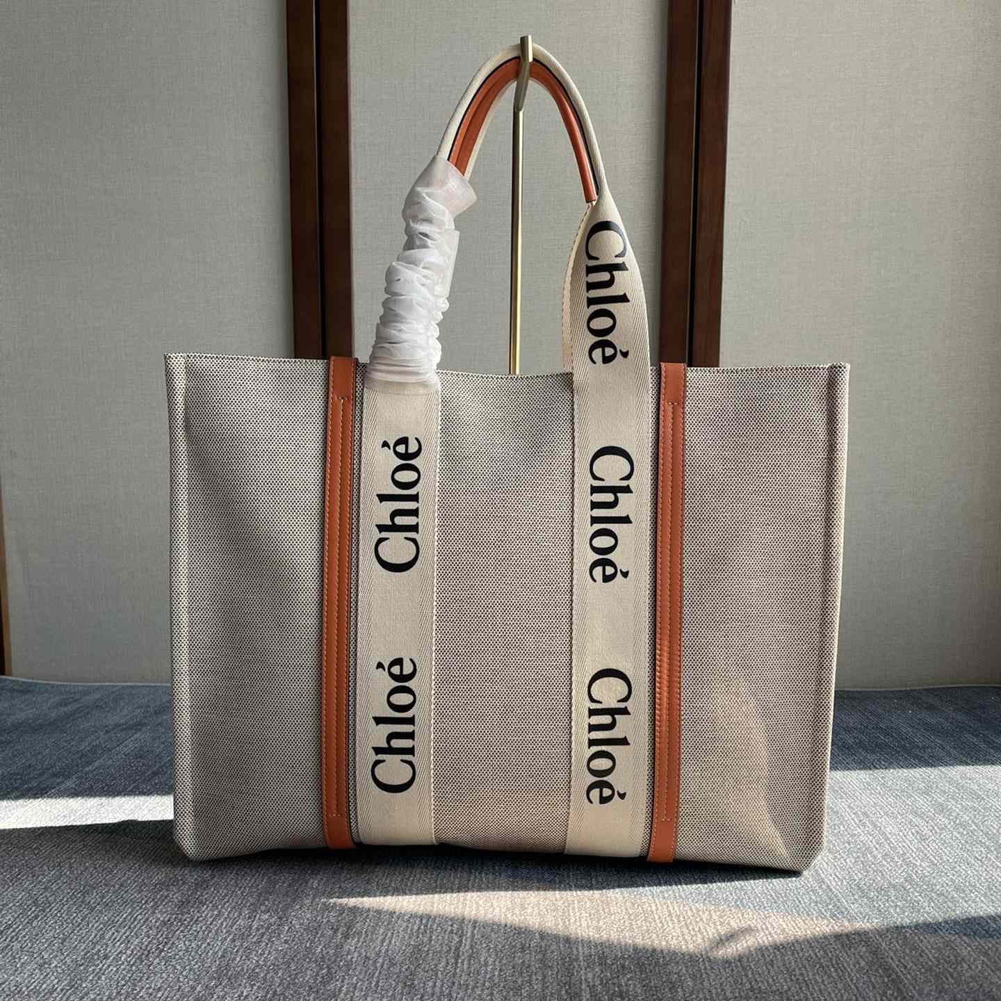 Chloe Large Woody Tote Bag(45-33-13 cm) - PerfectKickZ