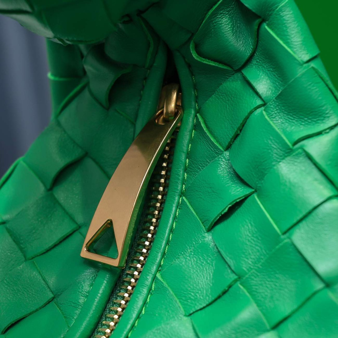 Bottega Veneta Mini Jodie Intrecciato Leather Top Handle Bag(28-23-8cm) - PerfectKickZ