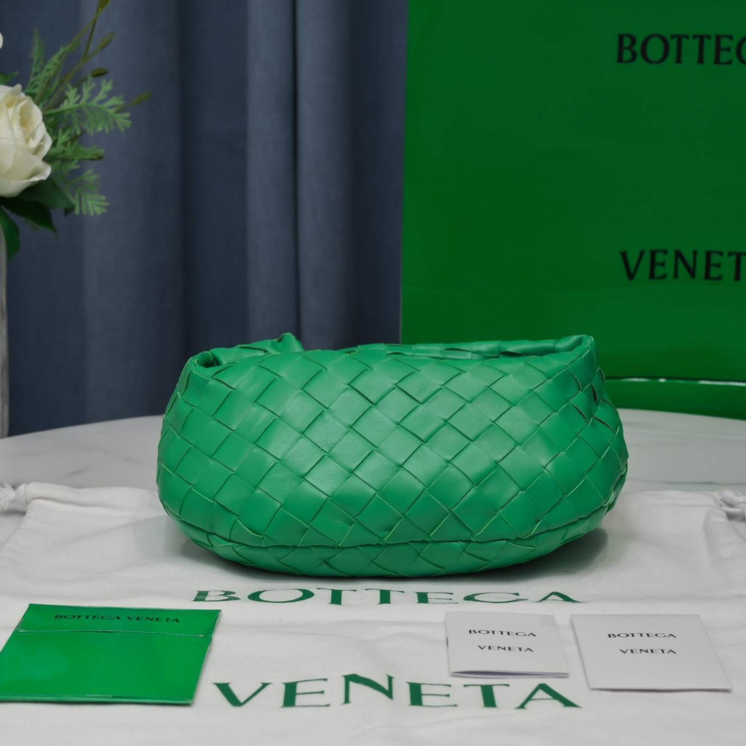 Bottega Veneta Mini Jodie Intrecciato Leather Top Handle Bag(28-23-8cm) - PerfectKickZ