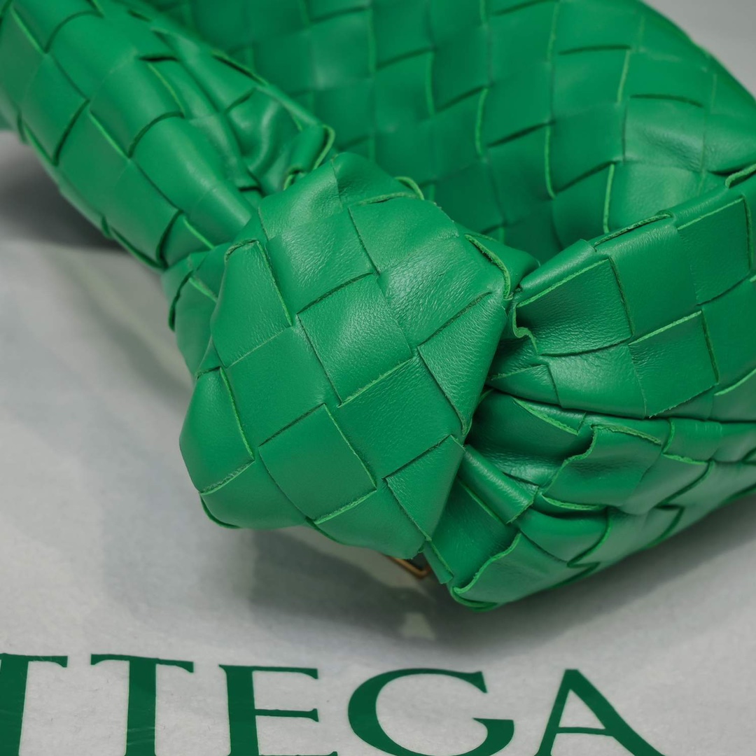 Bottega Veneta Mini Jodie Intrecciato Leather Top Handle Bag(28-23-8cm) - PerfectKickZ