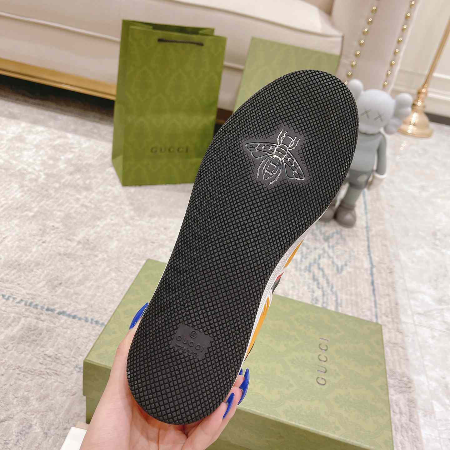 Gucci Basket Sneaker With lnterlocking G  - PerfectKickZ