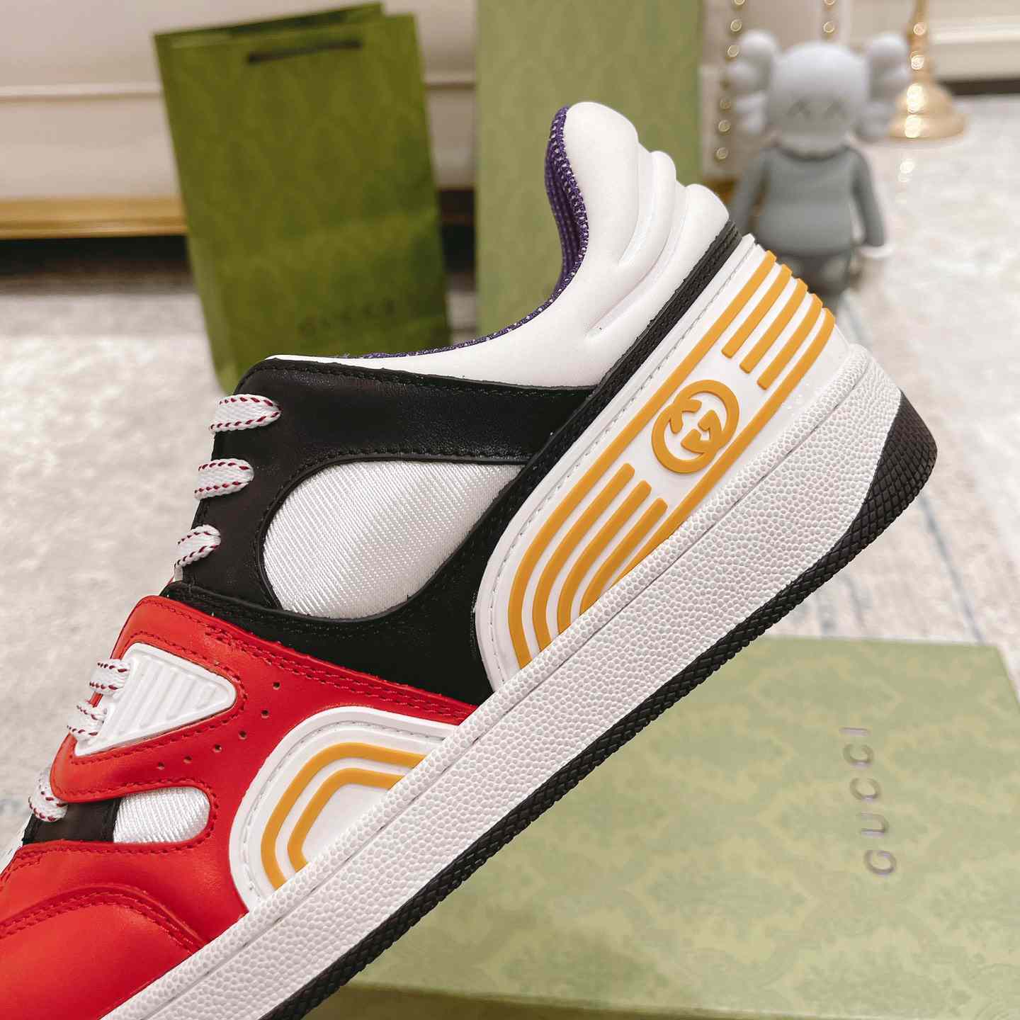 Gucci Basket Sneaker With lnterlocking G  - 