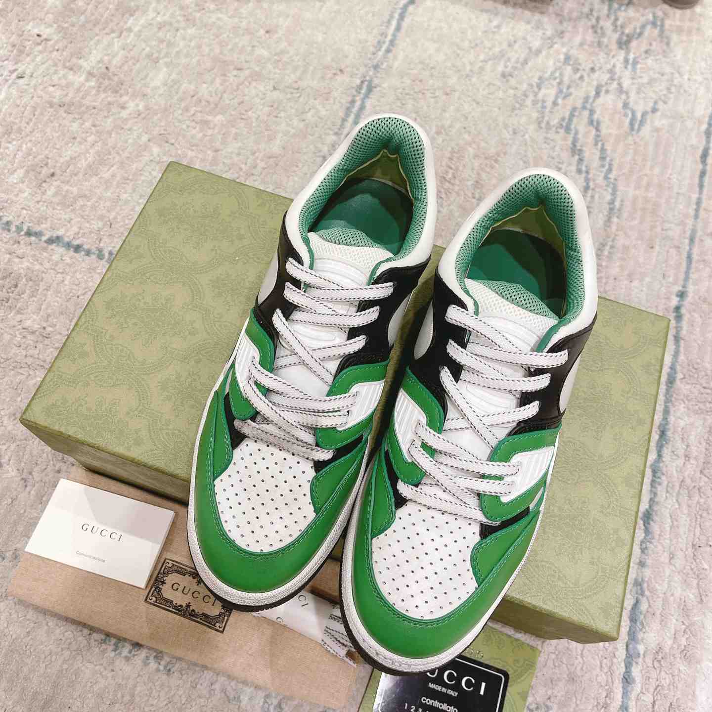 Gucci Basket Sneaker With lnterlocking G  - 