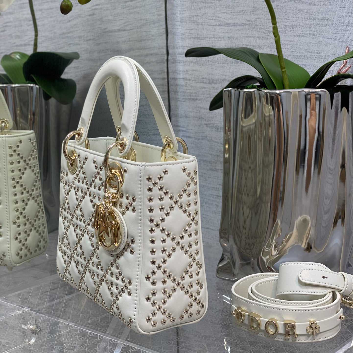 Dior Small Lady Dior Bag    20cm - PerfectKickZ