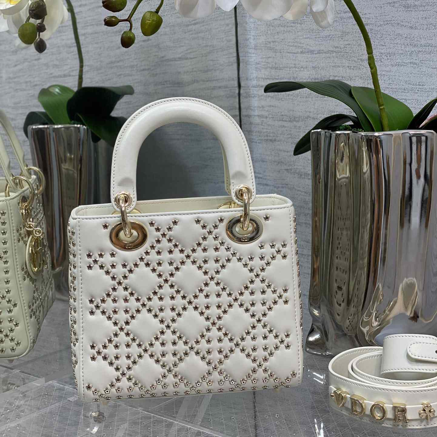 Dior Small Lady Dior Bag    20cm - PerfectKickZ