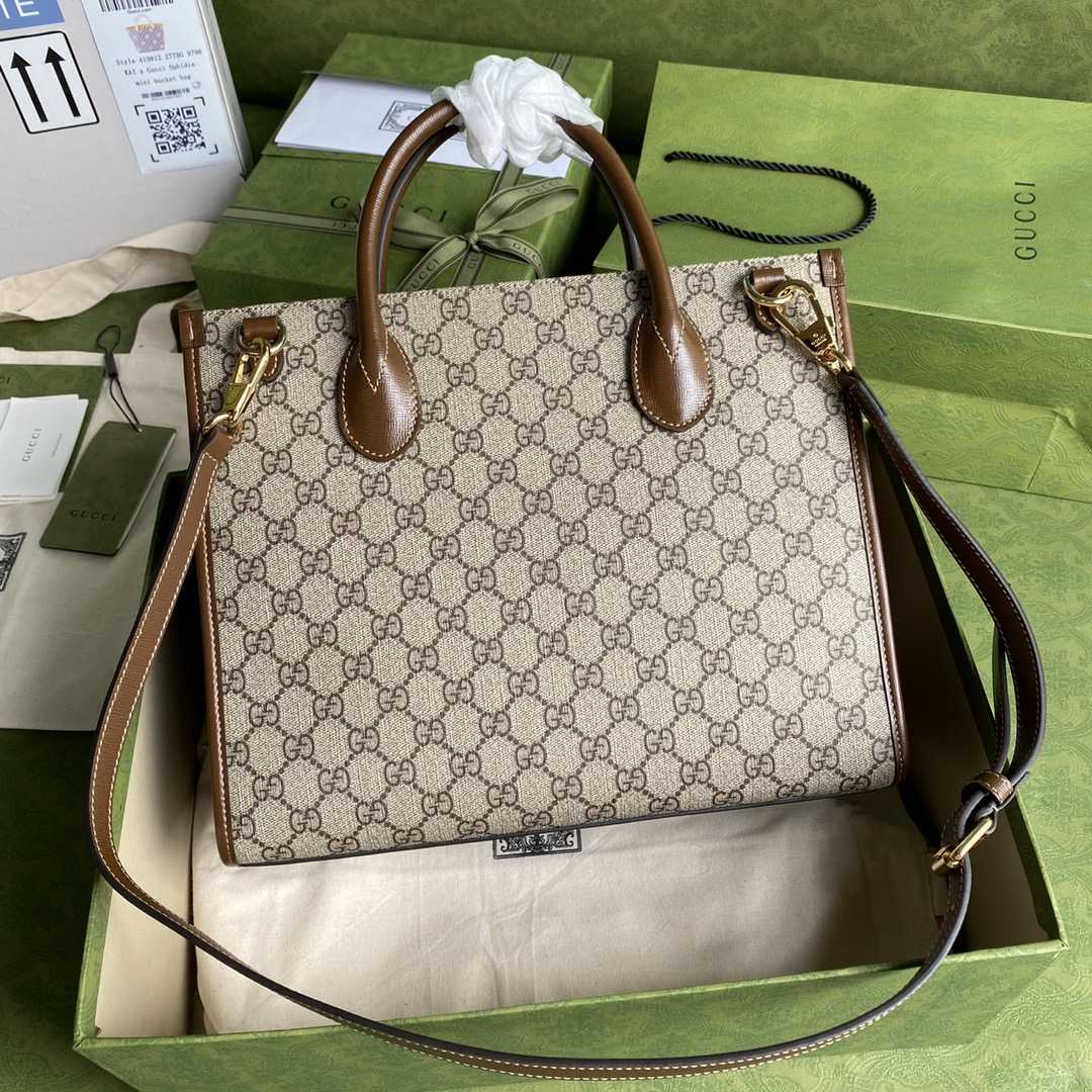 Gucci GG Small Tote Bag(31-26.5-14cm) - PerfectKickZ