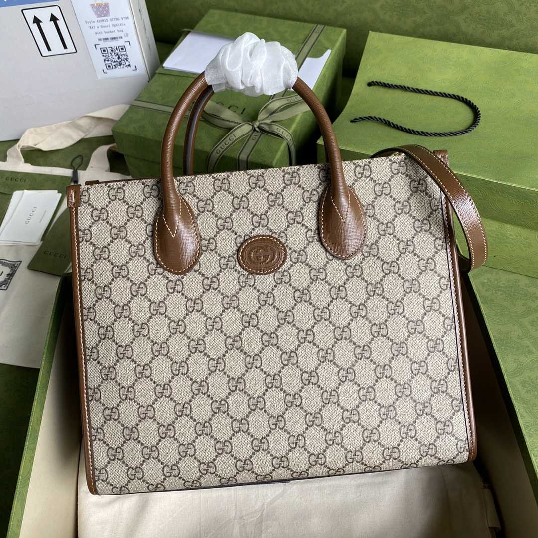 Gucci GG Small Tote Bag(31-26.5-14cm) - PerfectKickZ