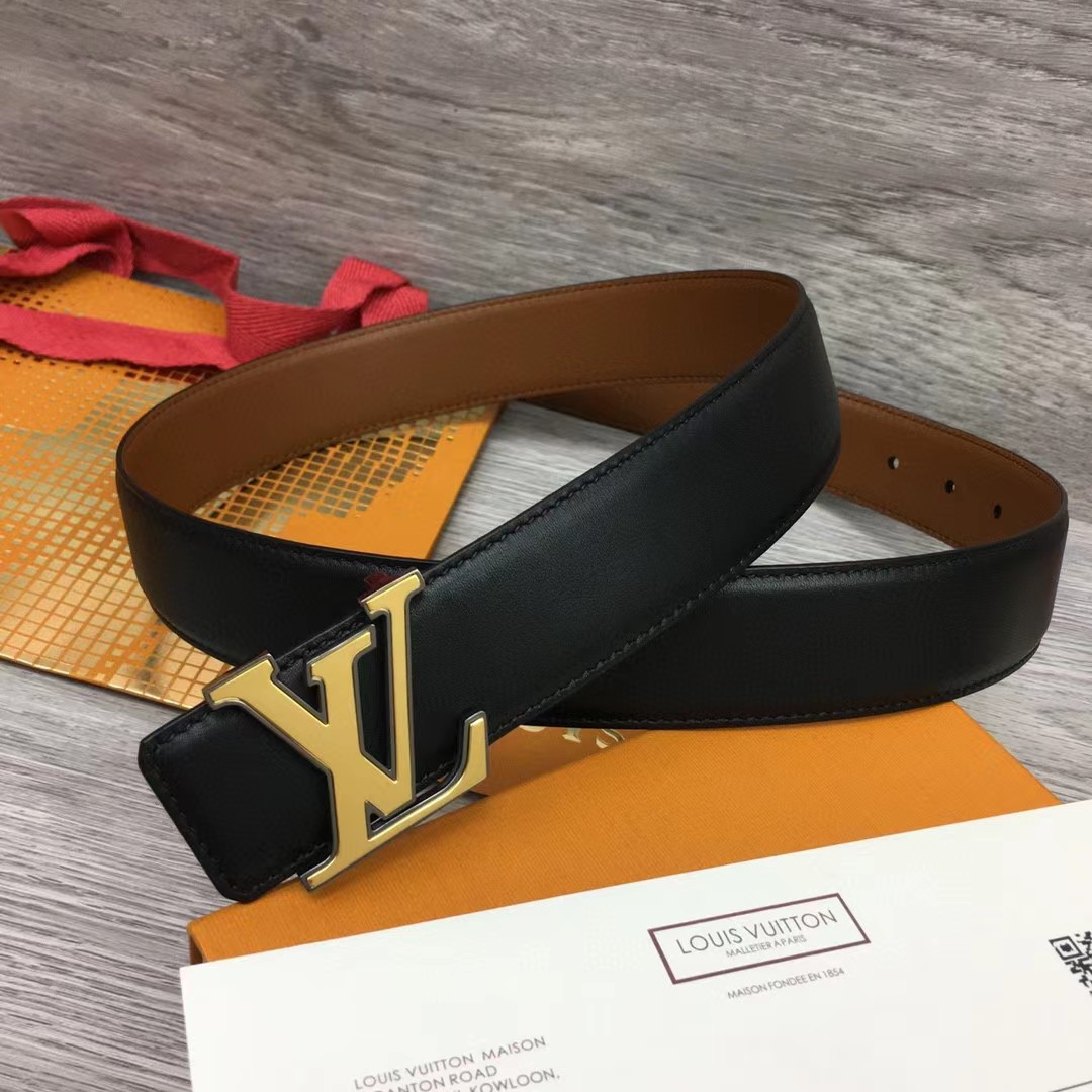 Louis Vuitton Rays 40mm Reversible Belt   M0630U - PerfectKickZ