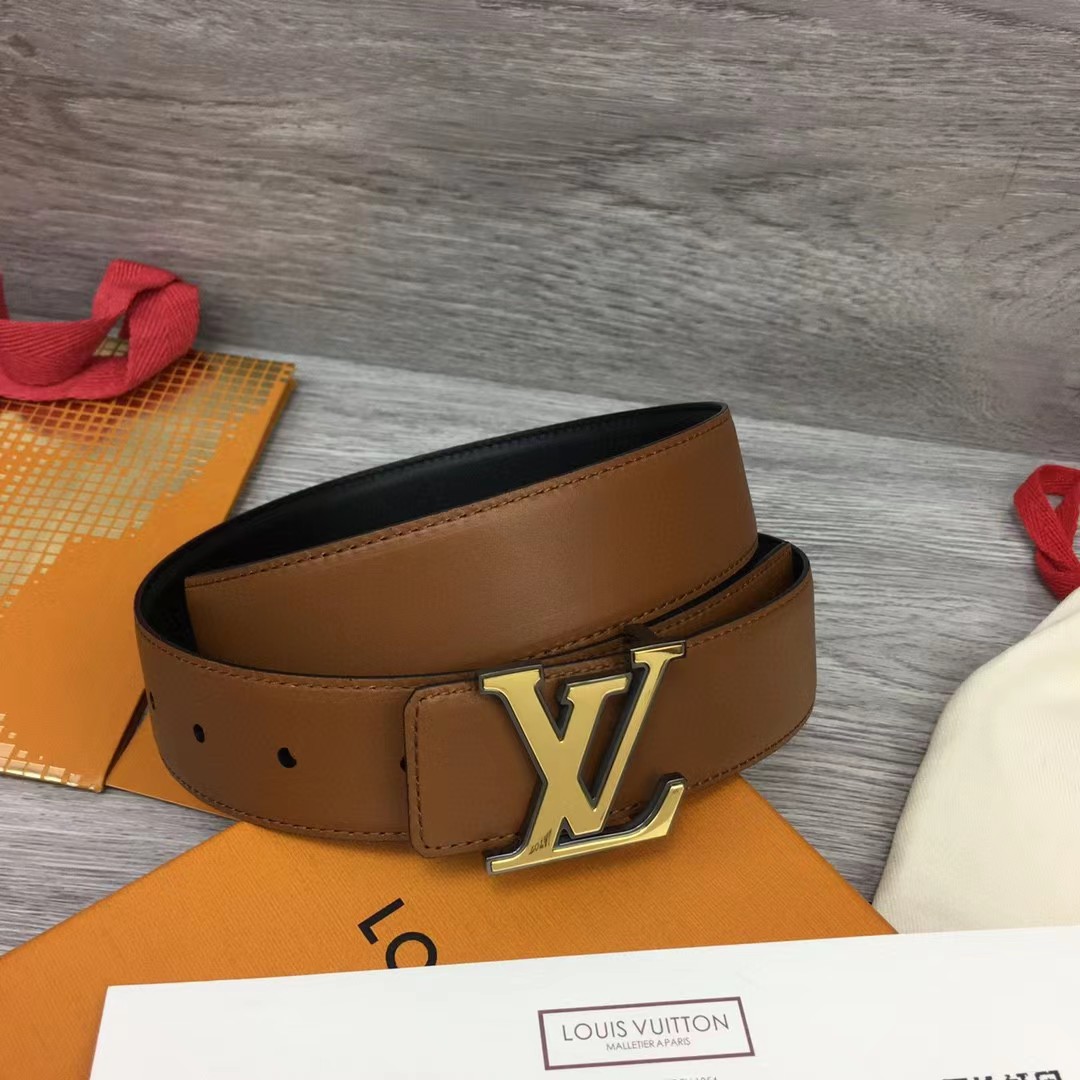 Louis Vuitton Rays 40mm Reversible Belt   M0630U - PerfectKickZ