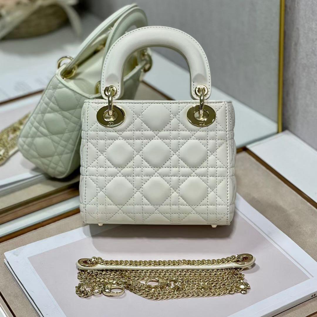 Dior Mini Lady Dior Bag    17cm - PerfectKickZ
