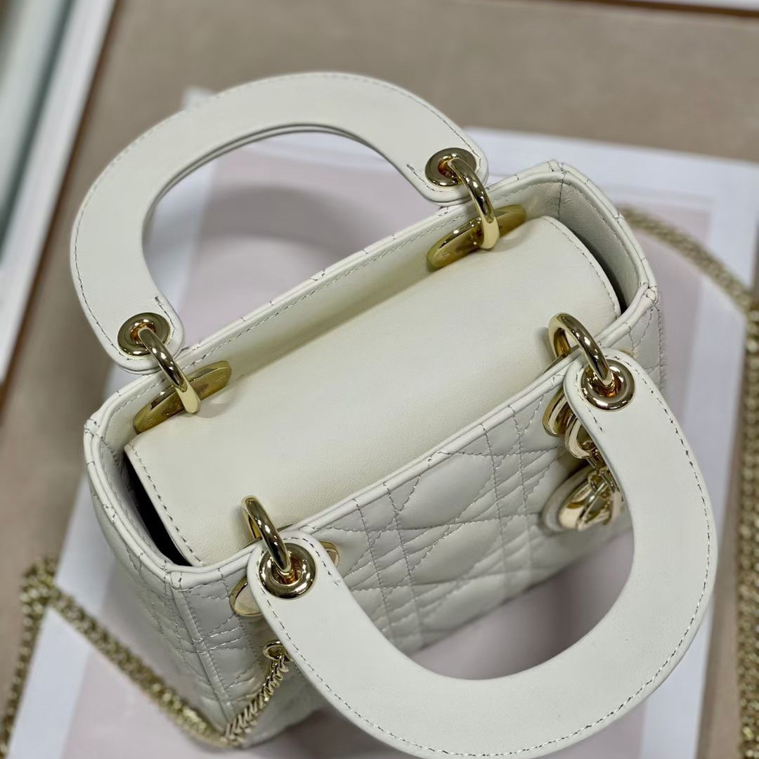 Dior Mini Lady Dior Bag    17cm - PerfectKickZ