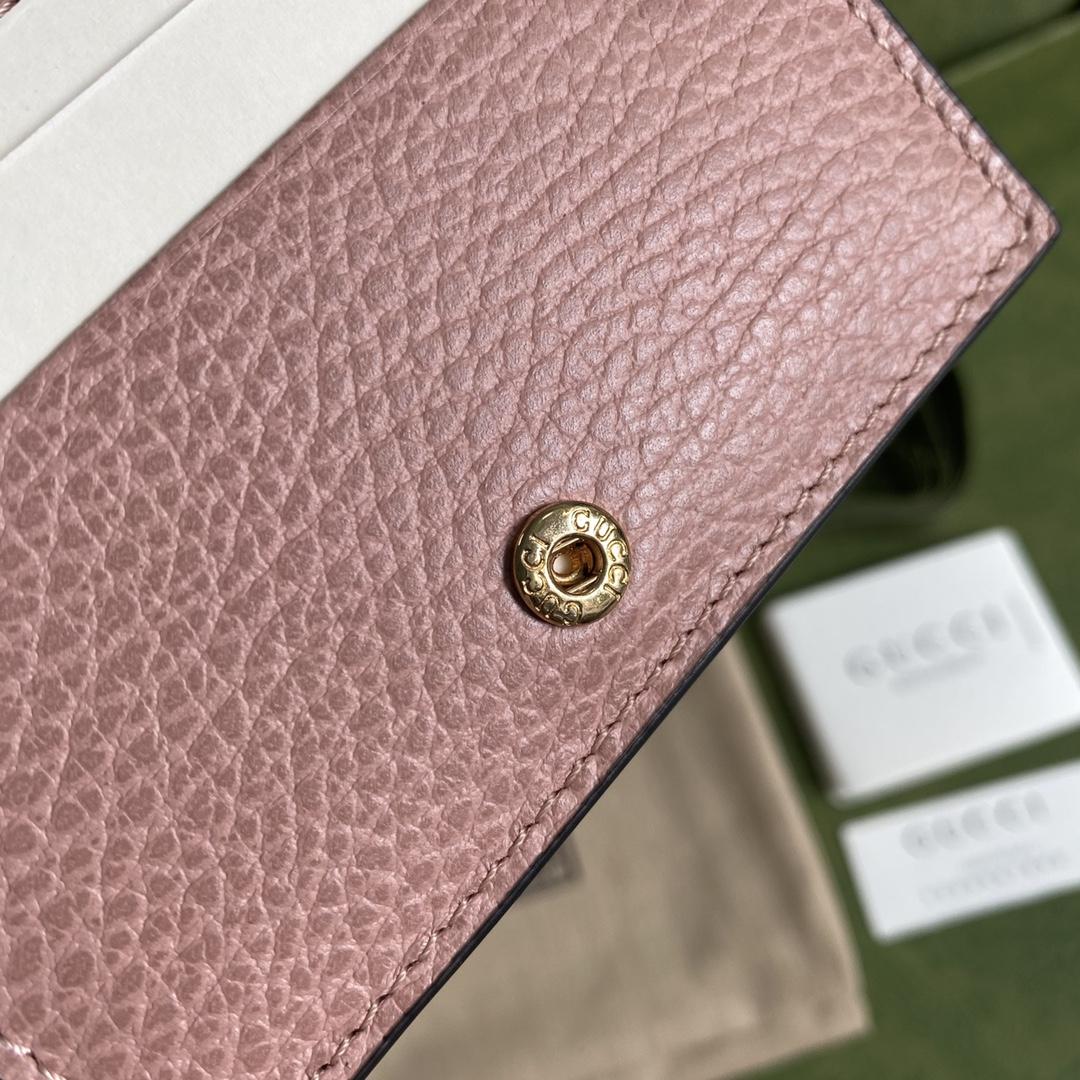 Gucci GG Marmont Card Case Wallet(11-9-3cm)    - PerfectKickZ