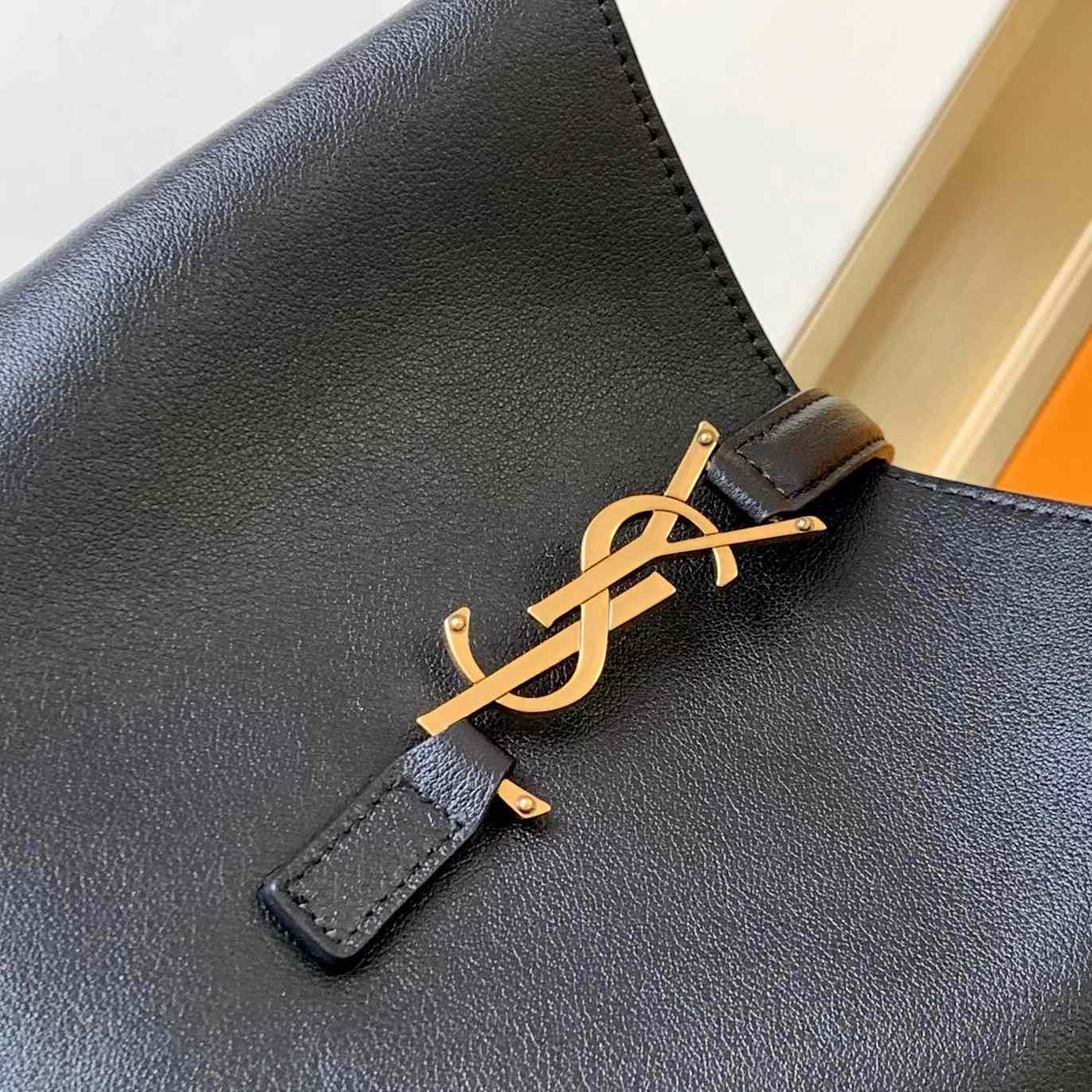 Saint Laurent LE 5 À 7 Soft Small Hobo Bag In Smooth Leather - PerfectKickZ