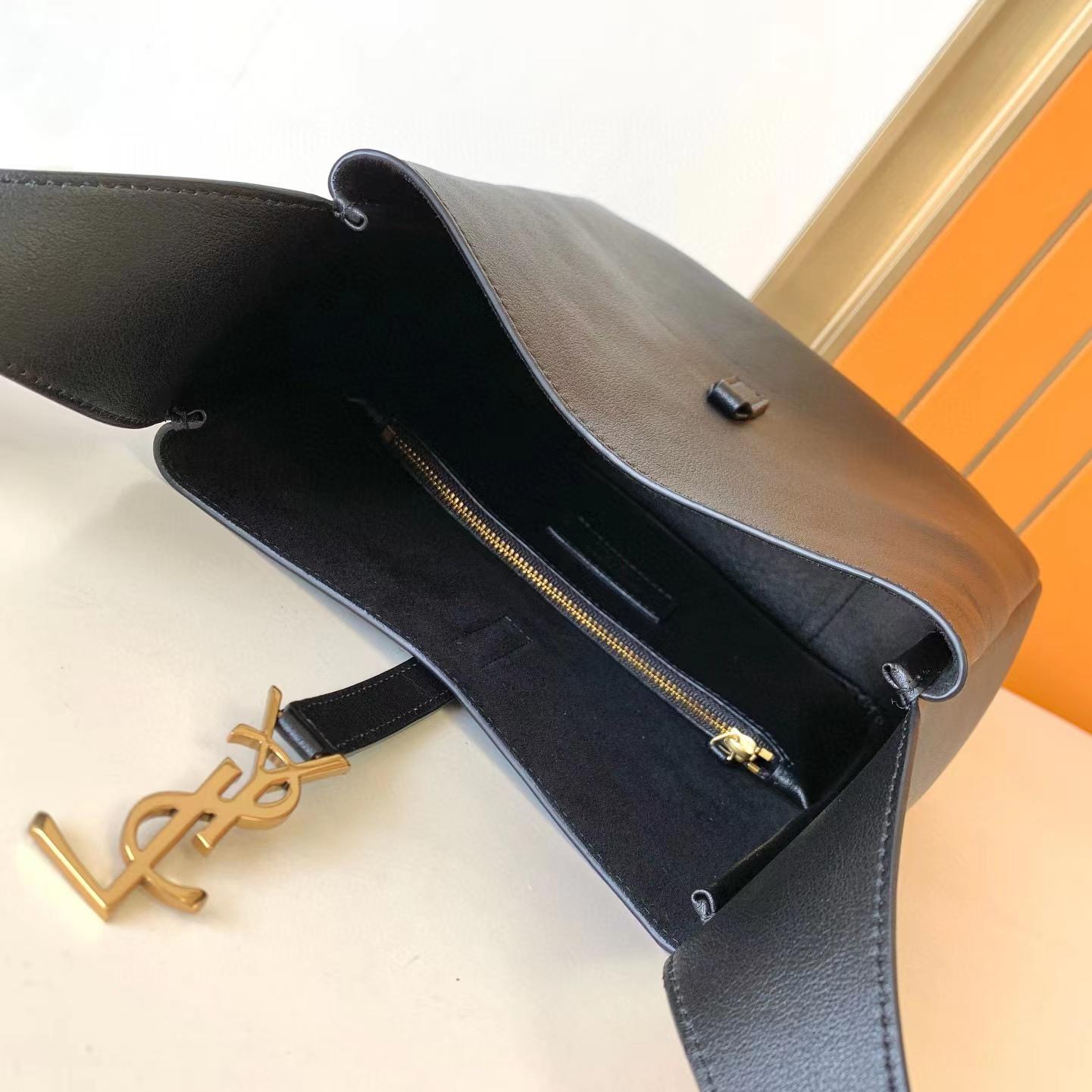 Saint Laurent LE 5 À 7 Soft Small Hobo Bag In Smooth Leather - PerfectKickZ