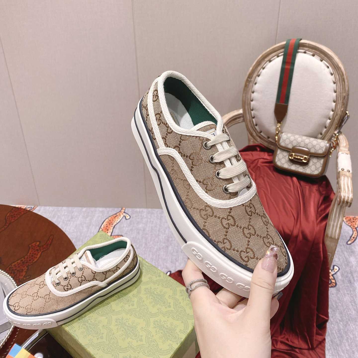 Gucci Tennis 1977 Canvas Sneakers - PerfectKickZ