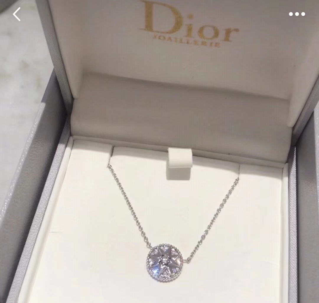Dior Rose Des Vents Necklace - PerfectKickZ