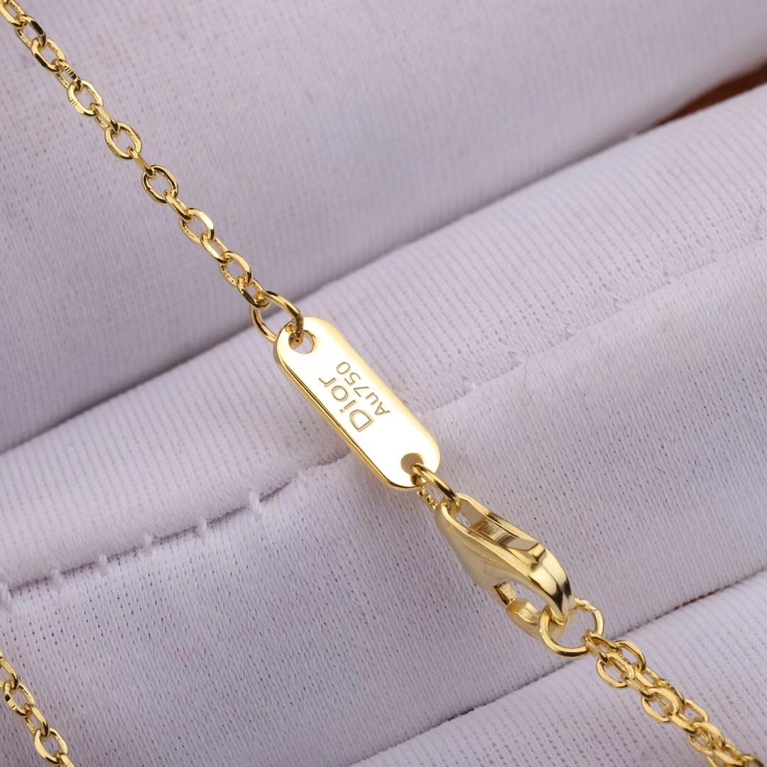 Dior Rose Des Vents Necklace - PerfectKickZ
