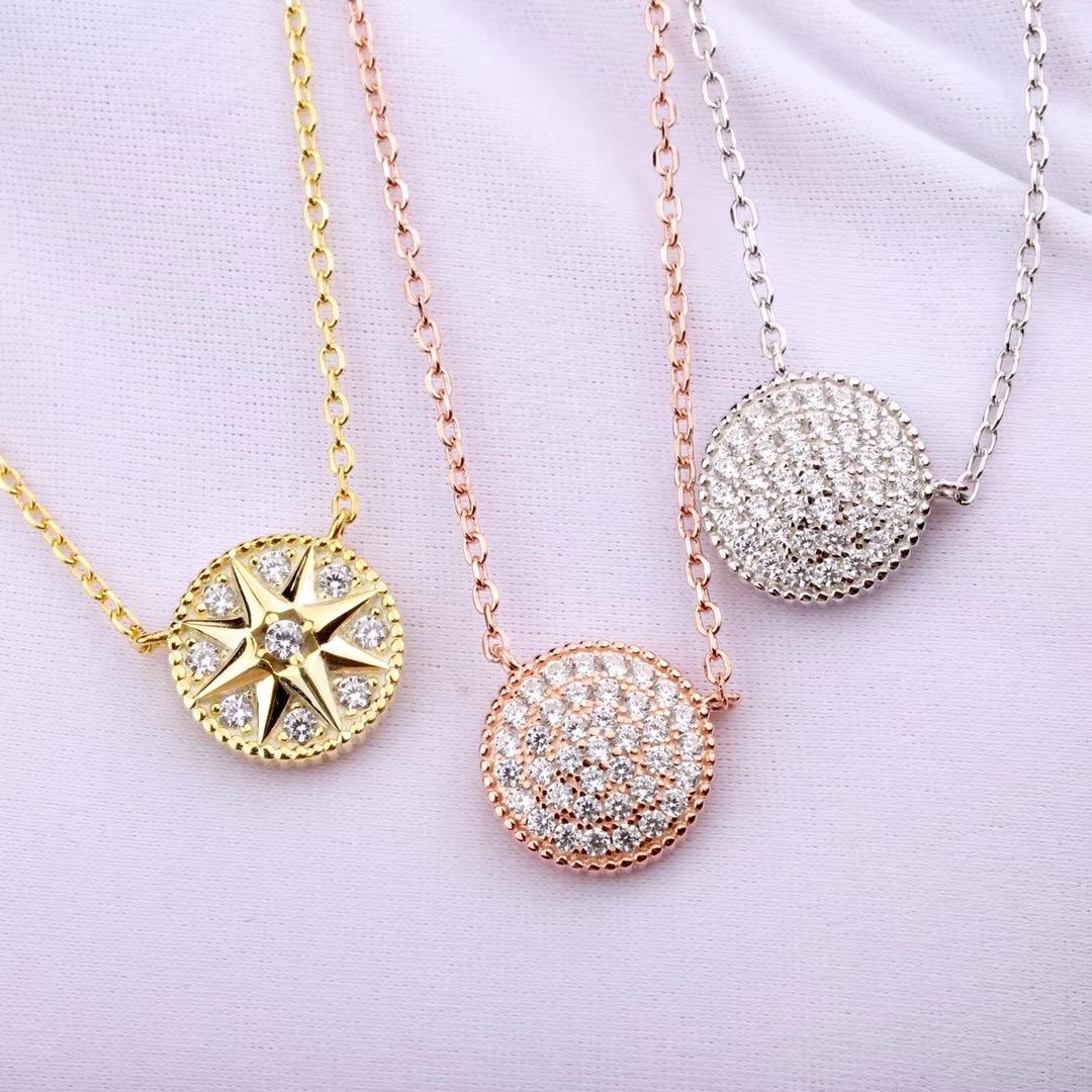 Dior Rose Des Vents Necklace - PerfectKickZ