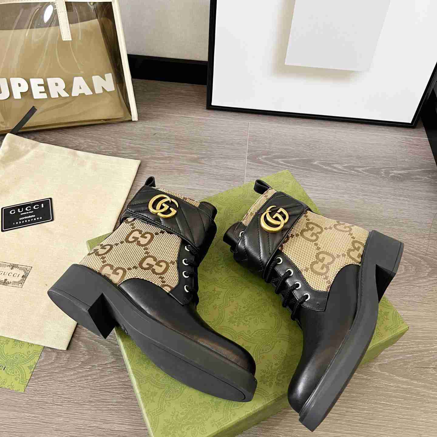 Gucci Women's Ankle Boot With Double G - PerfectKickZ