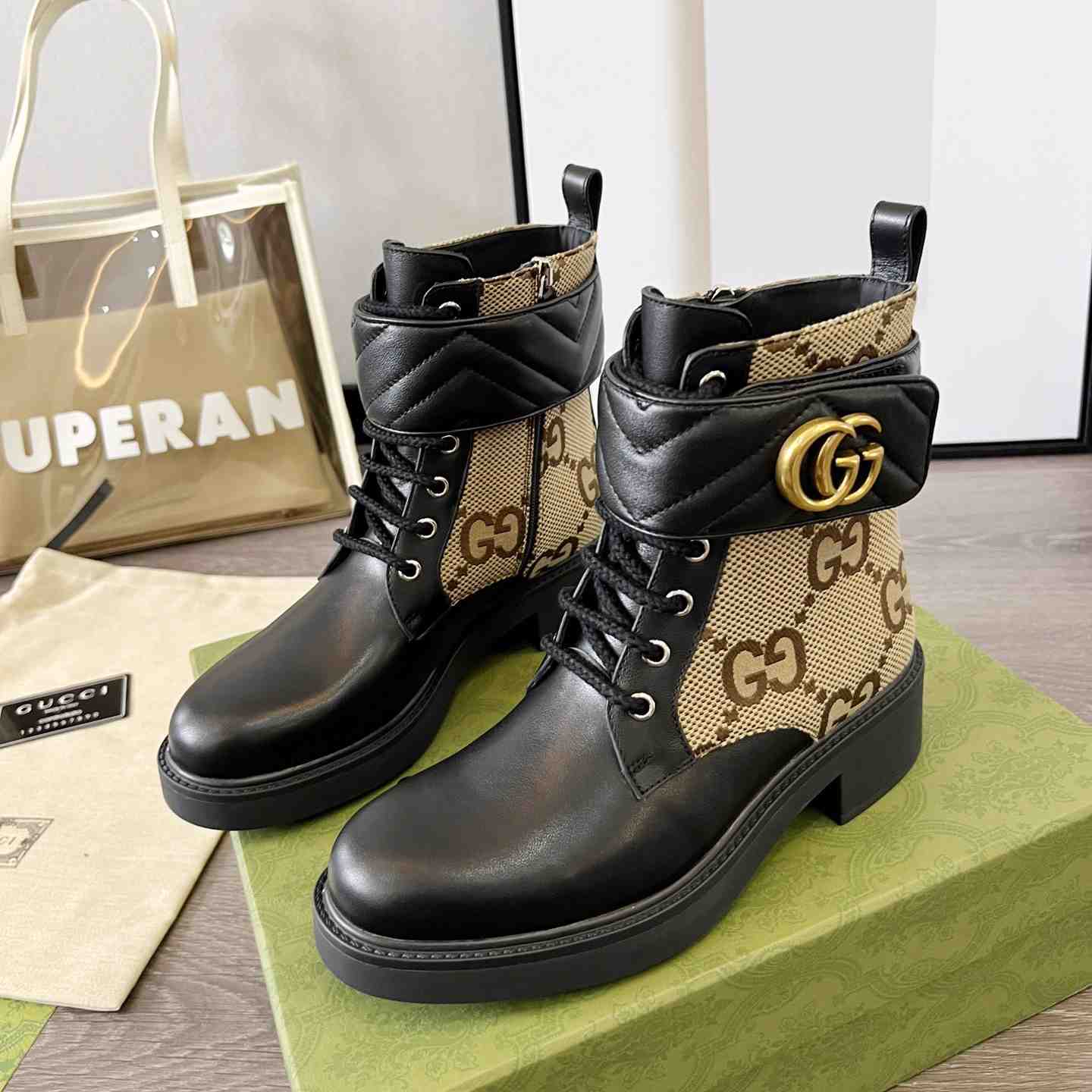 Gucci Women's Ankle Boot With Double G - PerfectKickZ