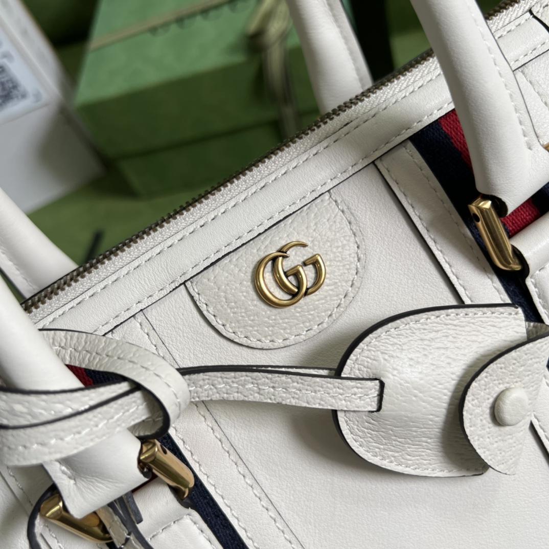 Gucci Leather Shoulder Bag(34-24-18CM)    715666 - PerfectKickZ