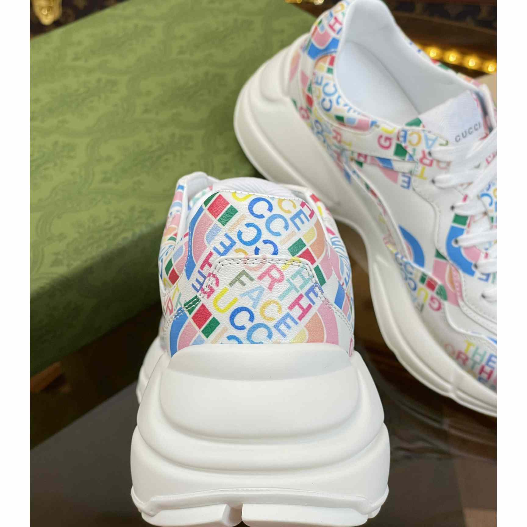 The North Face x Gucci Rhyton Sneaker - 