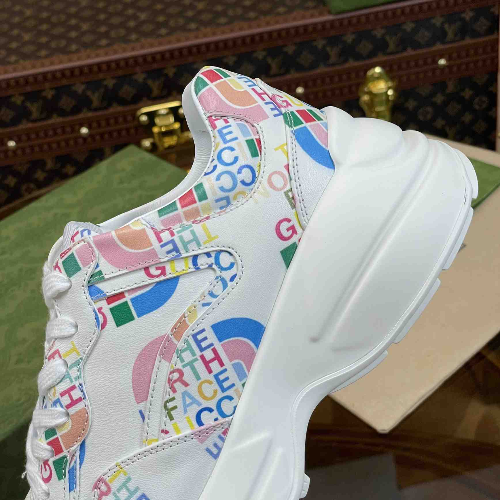 The North Face x Gucci Rhyton Sneaker - 