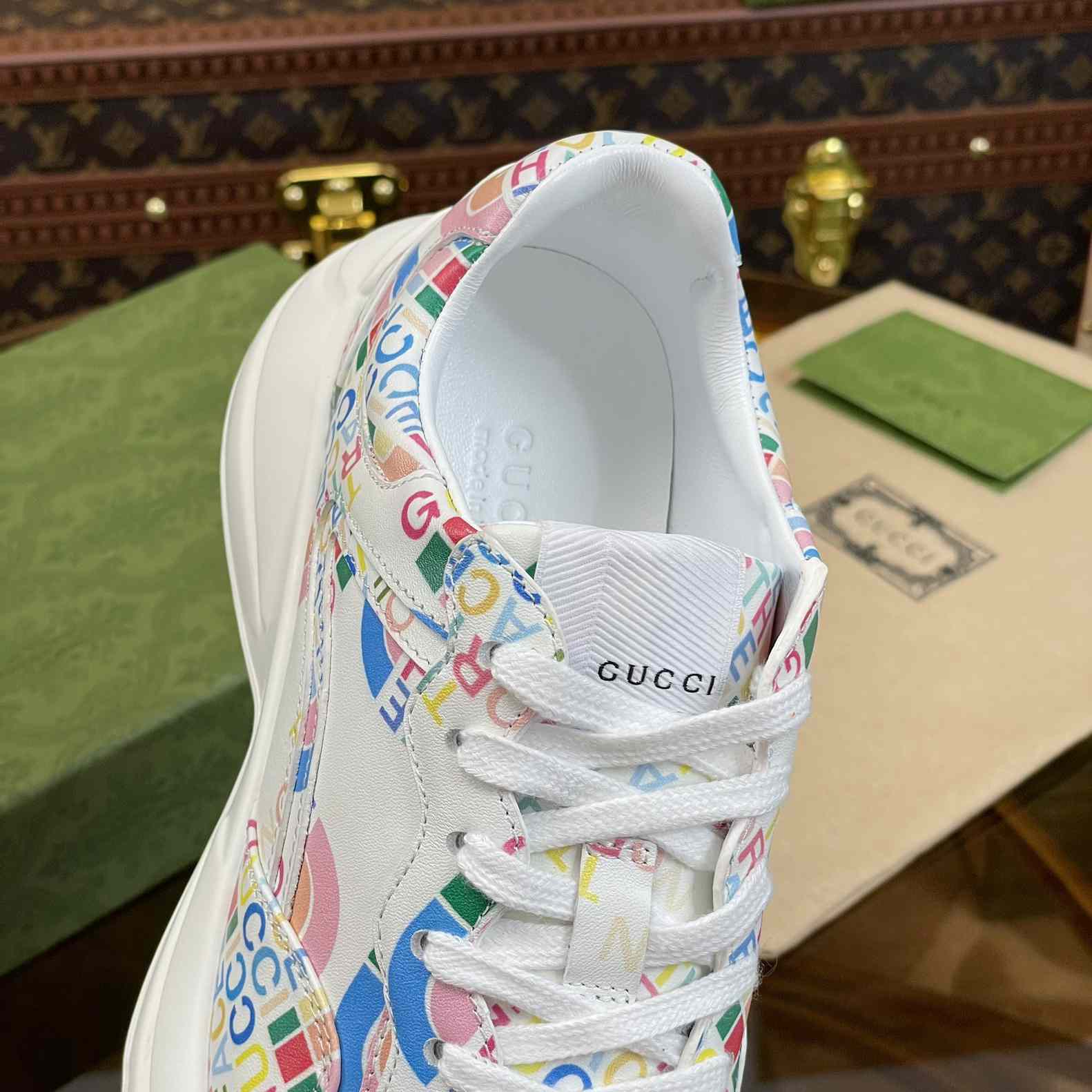 The North Face x Gucci Rhyton Sneaker - 