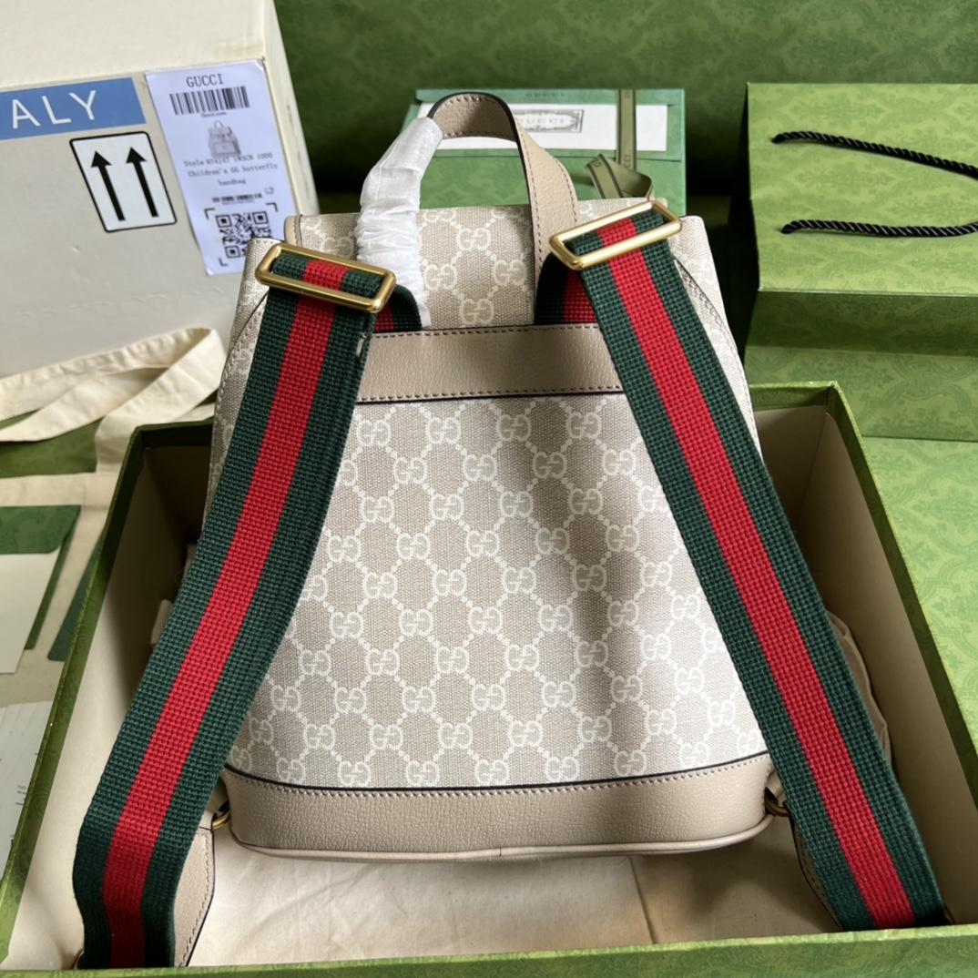 Gucci Backpack With Interlocking G(26.5- 30- 13cm) - 