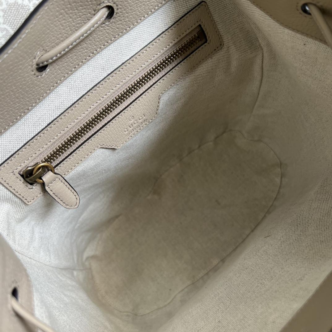 Gucci Backpack With Interlocking G(26.5- 30- 13cm) - 