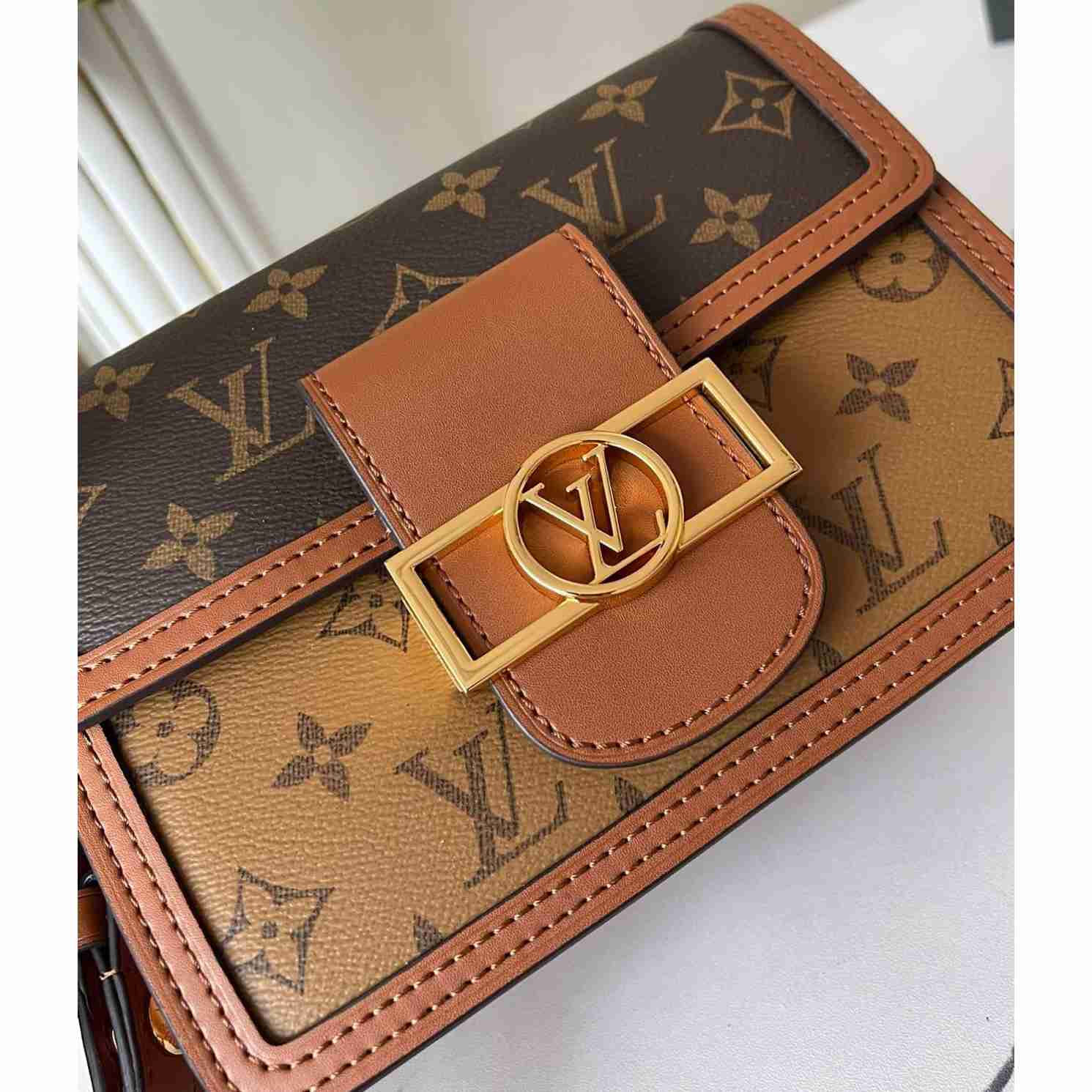 Louis Vuitton Mini Dauphine(20-19-9cm)     M45959 - PerfectKickZ