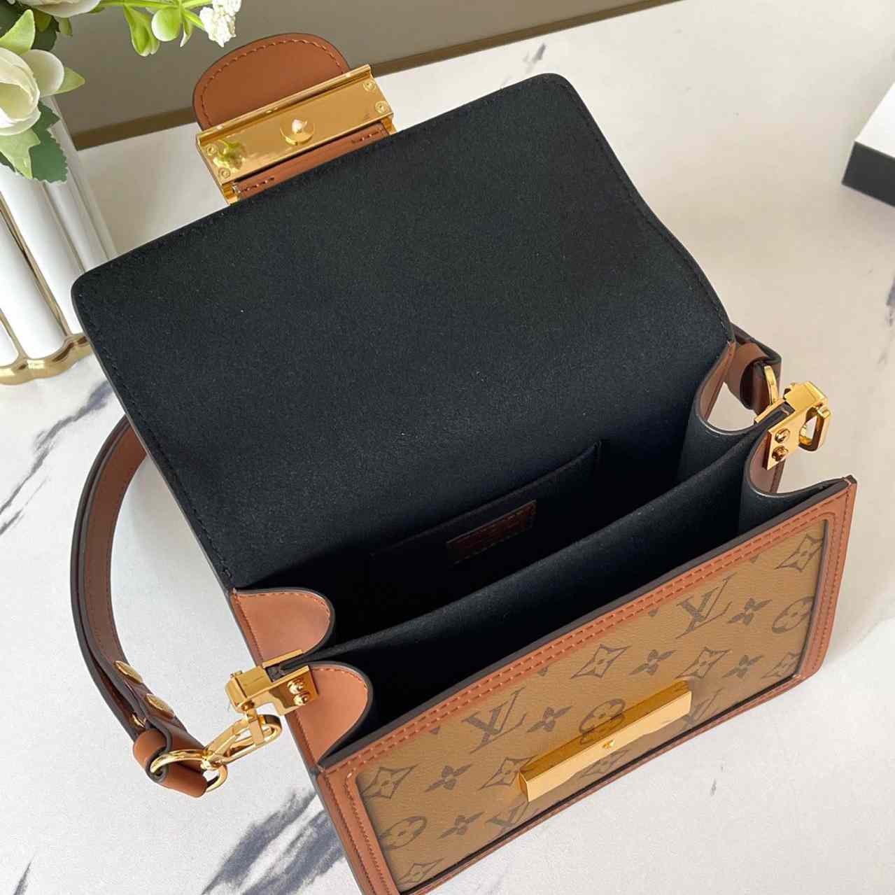 Louis Vuitton Mini Dauphine(20-19-9cm)     M45959 - PerfectKickZ
