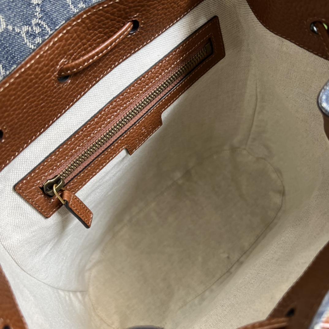 Gucci Backpack With Interlocking G(26.5- 30- 13cm) - PerfectKickZ