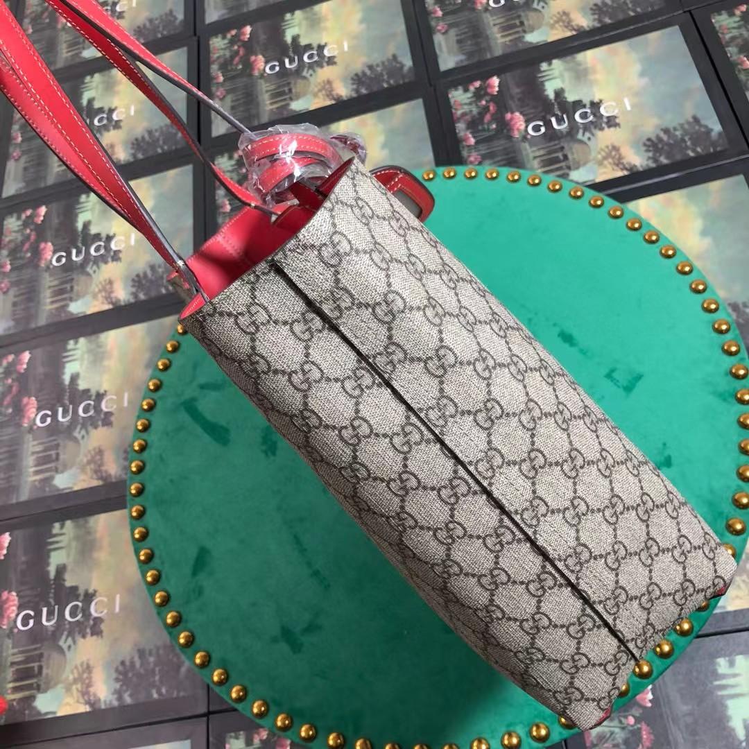 Gucci Reversible Tote GG Print Leather Medium  - PerfectKickZ