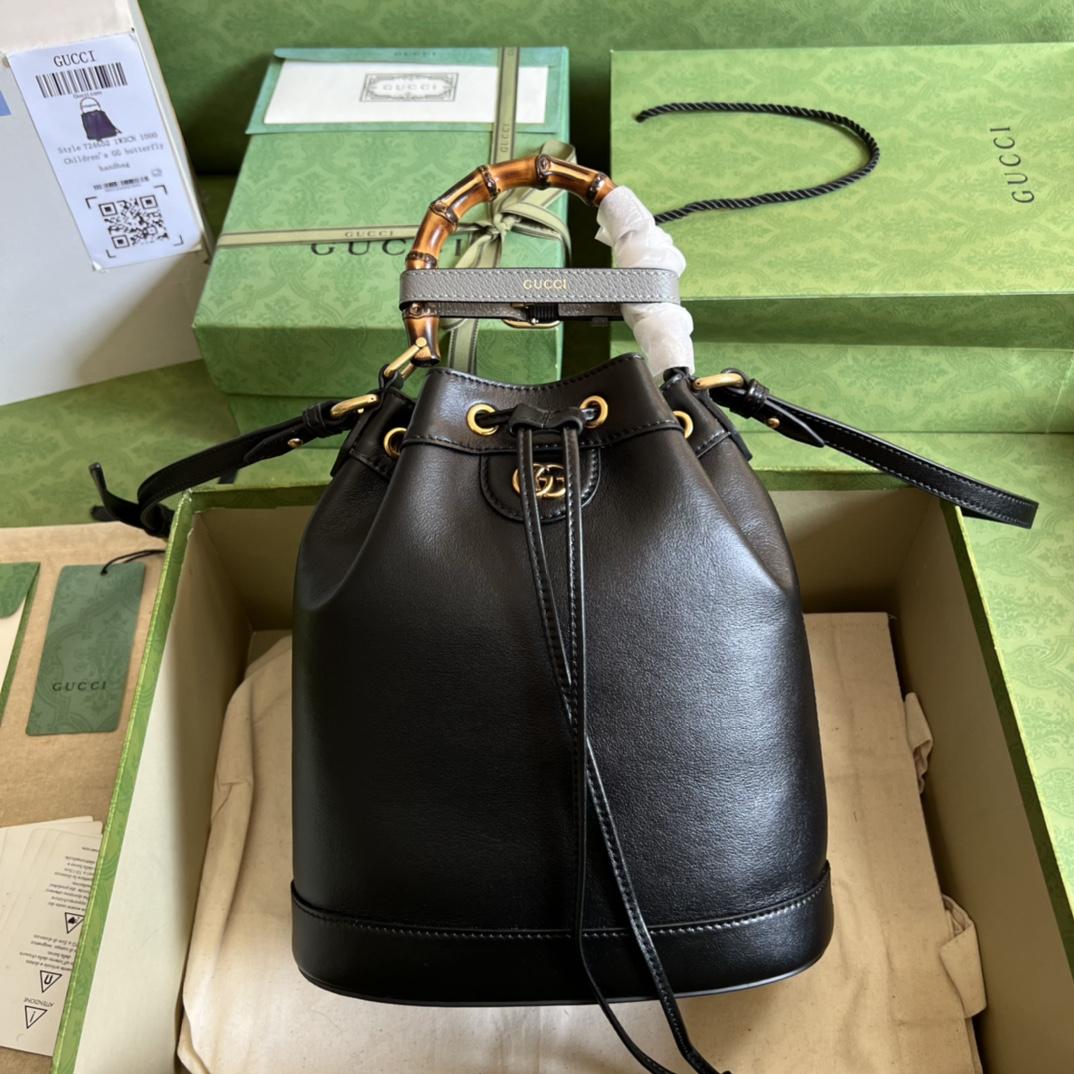 Gucci Diana Small Bucket Bag (23.5-38-10.5cm) - PerfectKickZ