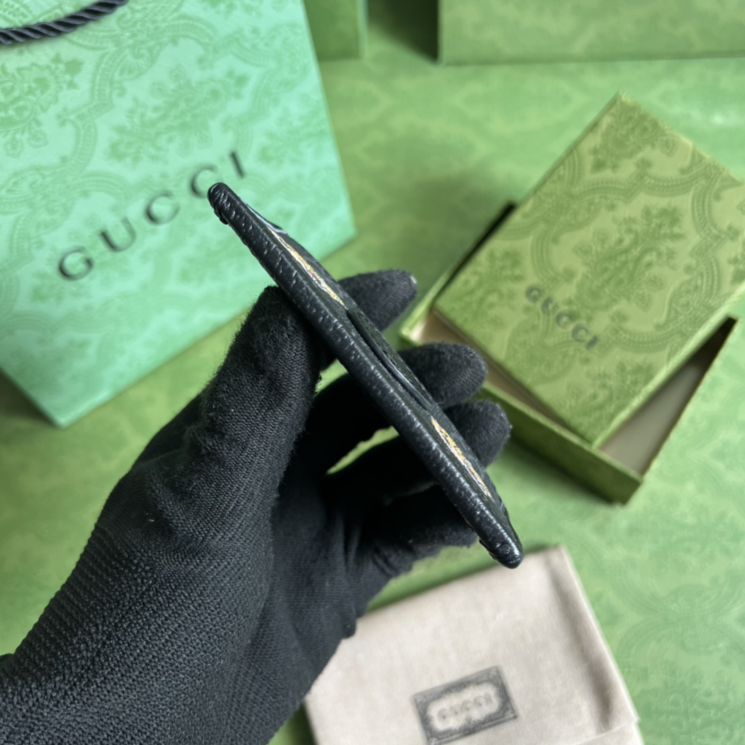 Gucci Card Case With Tiger Print(10-7cm)    - PerfectKickZ
