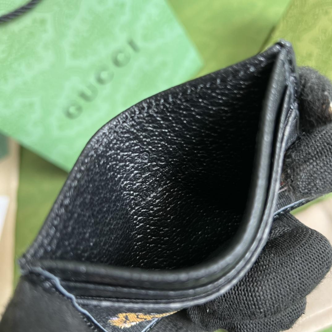 Gucci Card Case With Tiger Print(10-7cm)    - PerfectKickZ