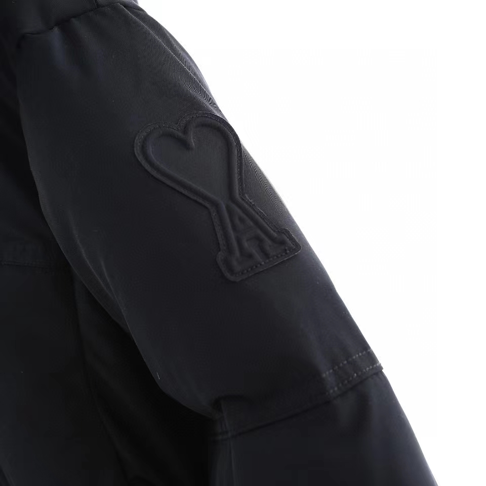 Ami Paris Ami de Coeur-patch padded jacket - PerfectKickZ