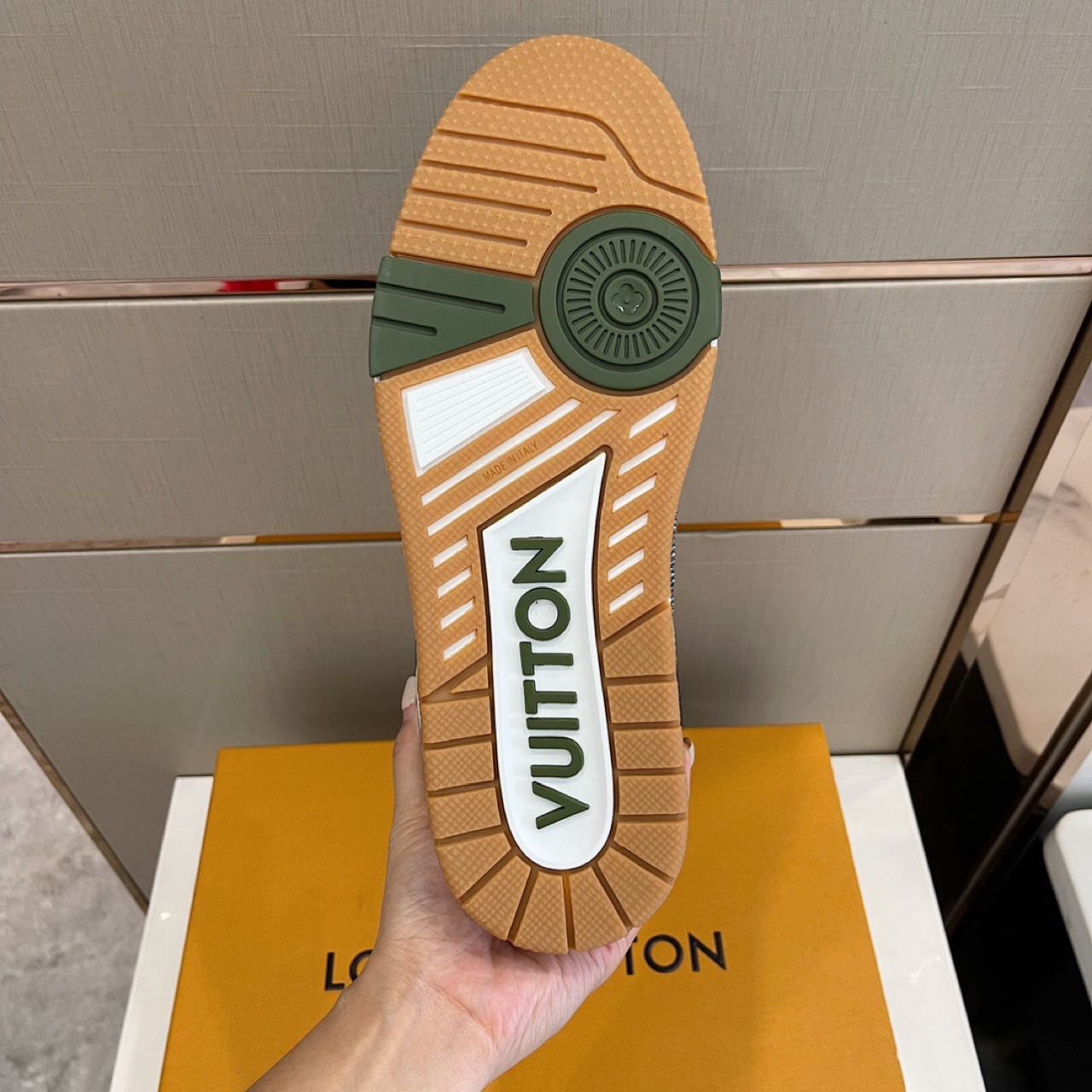Louis Vuitton Trainer Sneaker (Upon UK Size) - PerfectKickZ
