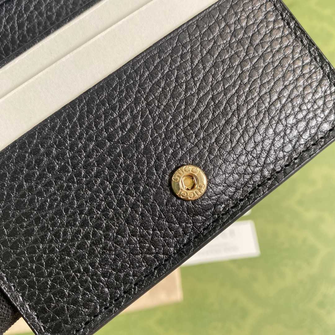 Gucci GG Marmont Card Case Wallet(11-9-3cm)    - PerfectKickZ