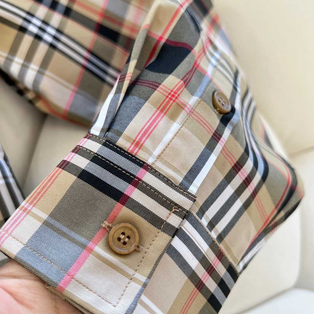 Burberry Check Cotton Poplin Shirt - PerfectKickZ
