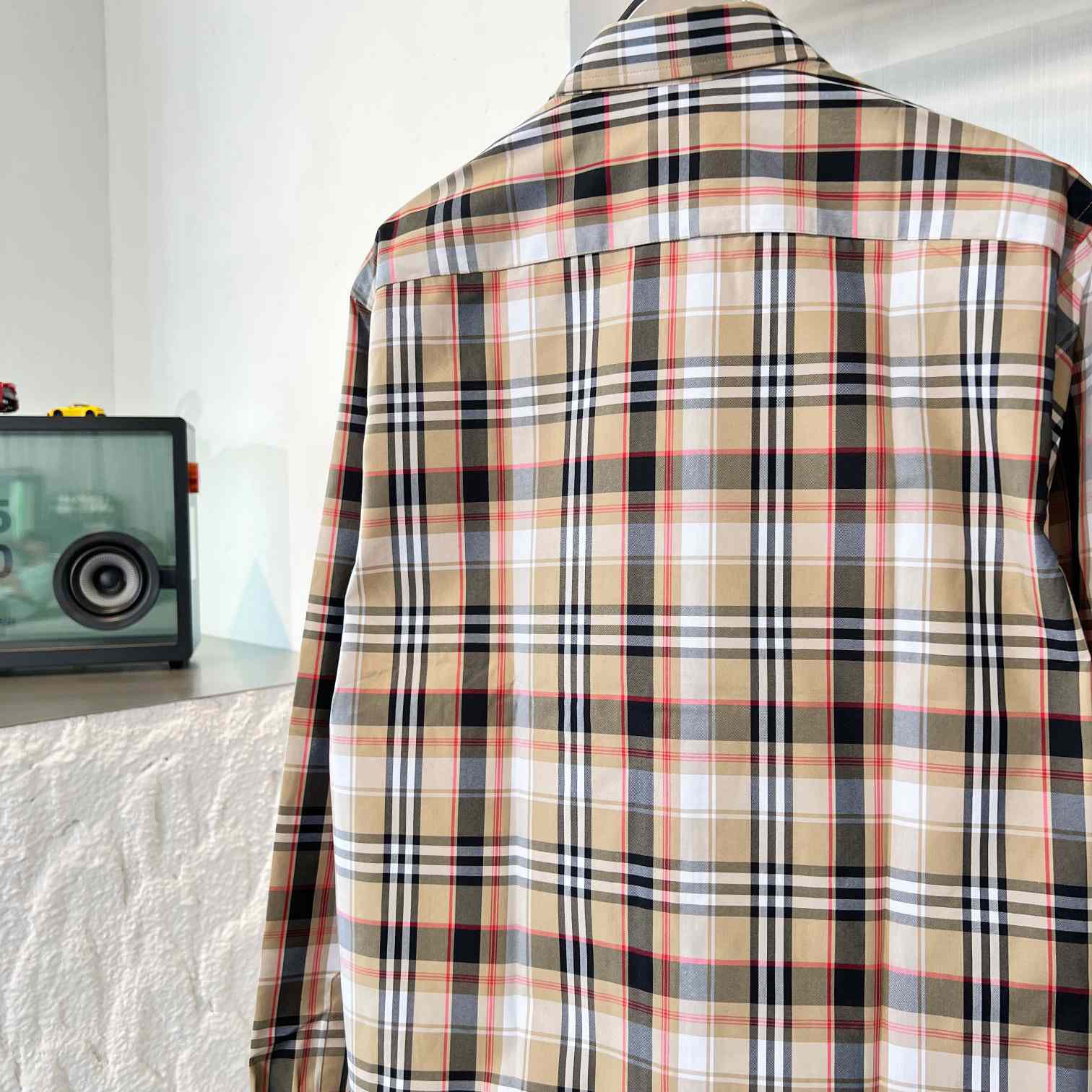 Burberry Check Cotton Poplin Shirt - PerfectKickZ