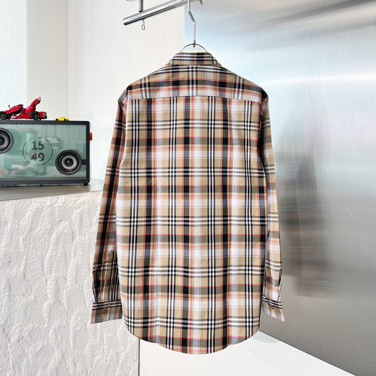 Burberry Check Cotton Poplin Shirt - PerfectKickZ