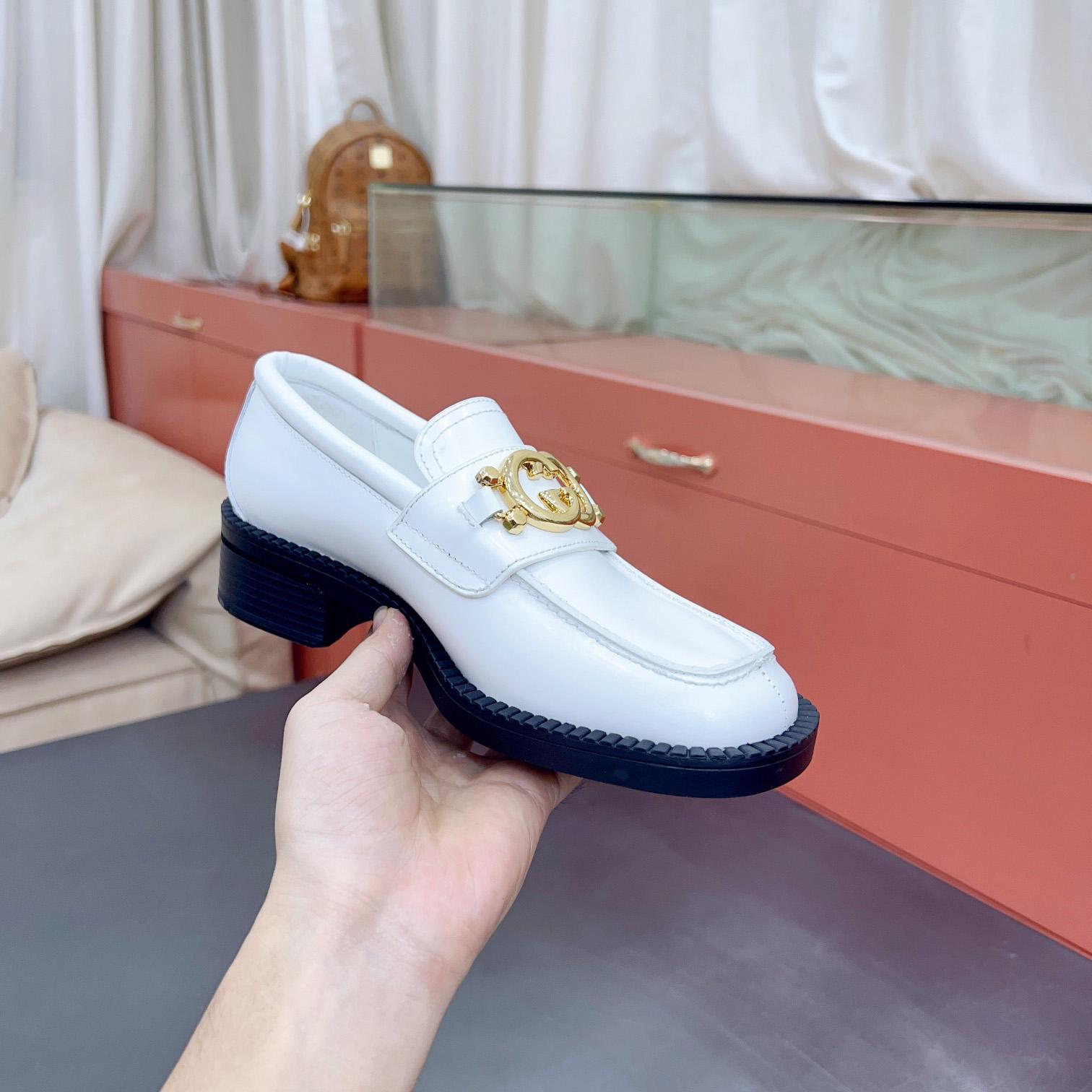 Gucci Women's Loafer With Interlocking G - PerfectKickZ