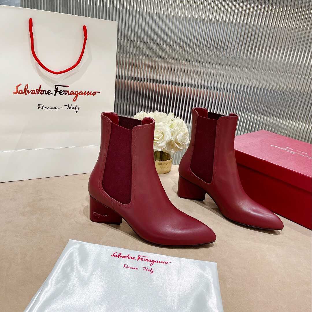 Ferragamo Leather Ankle Boot - PerfectKickZ